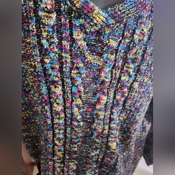 Time and Tru Multicoloured sweater- size XL - Picture 2 of 4